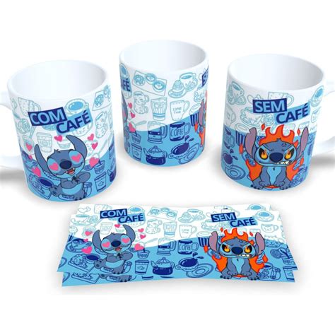 Caneca Stitch Personalizada Tematica Xicara Lilo Stich M Shopee Brasil