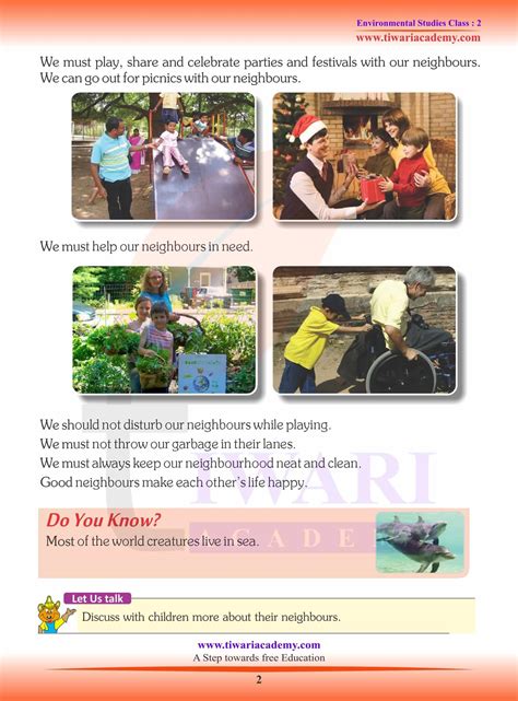 Ncert Solutions For Class Evs Chapter Our Neighbours Off