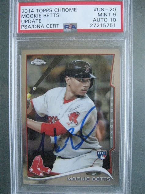 Mookie Betts Autographed Memorabilia Signed Photo Jersey