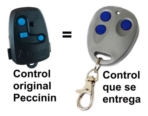 Control Remoto Porton Cochera Garage Reemplazo Peccinin