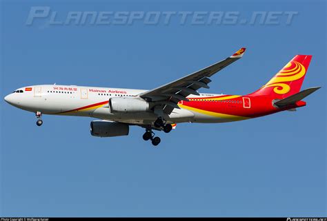 B Hainan Airlines Airbus A Photo By Wolfgang Kaiser Id