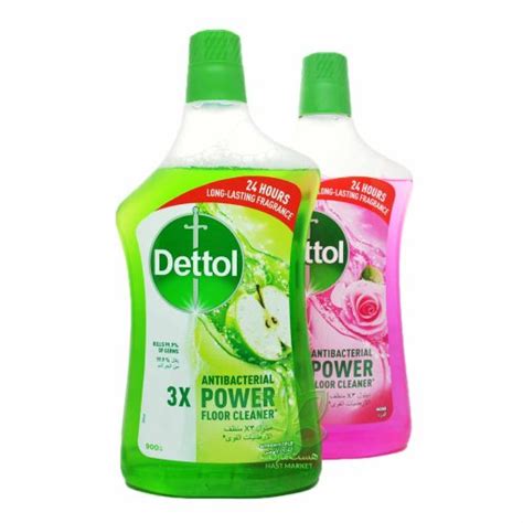 مایع پاک کننده زمین شوی قوی آنتی باکتریال رایحه گل رز 900 میل دتول dettol