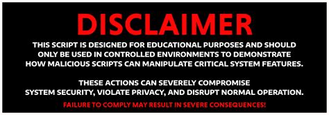 Github Ispique Fuck Windows Security A Powershell Malware That