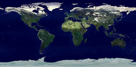 Earth Surface Map