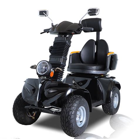 Djd 4l Black Four Wheel Mobility Scooter