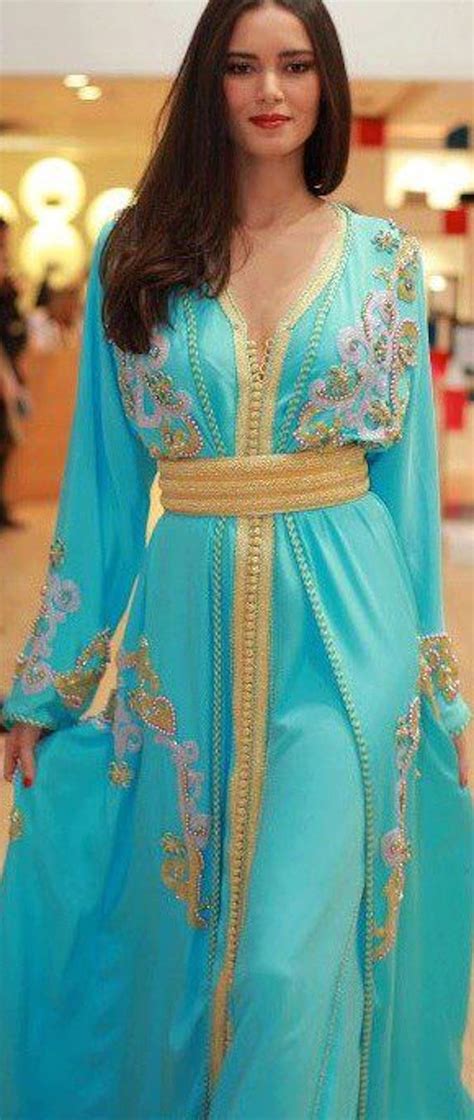 Caftan Moroccan Clothing Moroccan Dress Women S Fashion Dresses