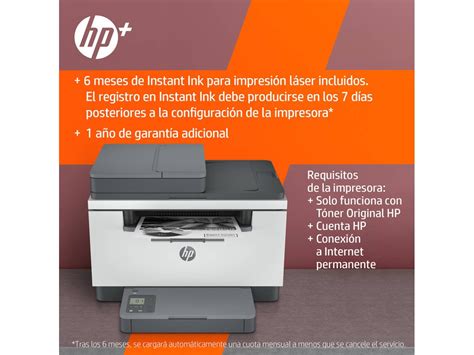 Impresora HP Laserjet M234sdne Multifunción Láser Mono Wi Fi