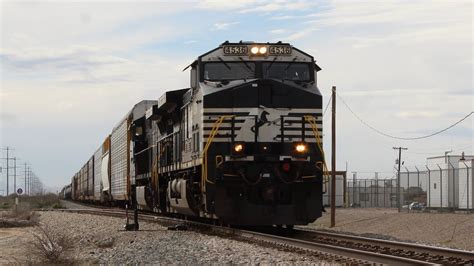 Railfanning Casa Grande Feat NS4000 On Point NS Duo KCS BNSF And