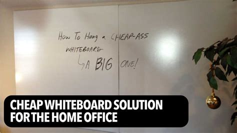 How To Get A Big Whiteboard On A Small Budget Less Than 20 Blog