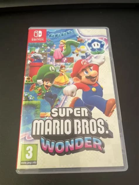 Super Mario Bros Wonder Nintendo Switch 2023 Eur 2335 Picclick Fr