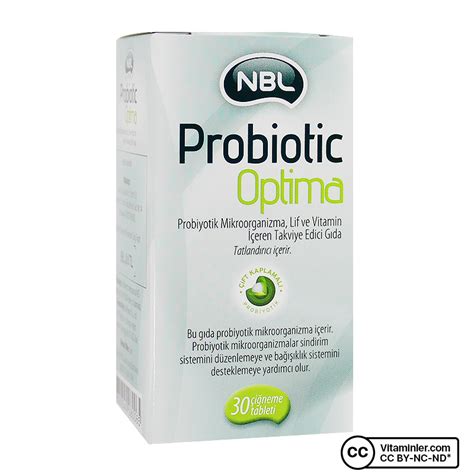 Nbl Probiotic Optima Tablet Vitaminler