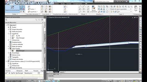 Autocad Civil 3D Frecuencia Desfasaje De Secciones Transversales En