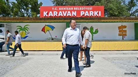 Ege Bölgesi nde bir ilk Akhisar da karavan parkı hizmete başladı