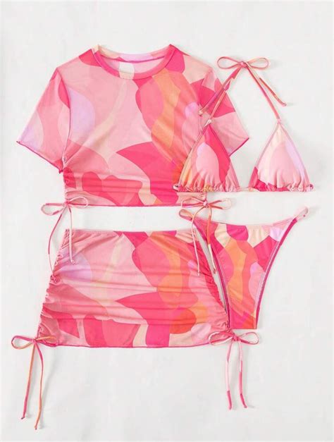 Sexy Swimwear Bikini For Women Tie Dye Piece Set On Luulla