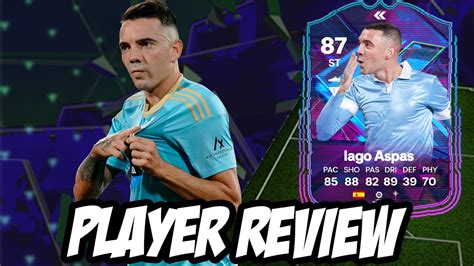 87 Iago Aspas Flashback Player Review Ultimate Team 24 Youtube