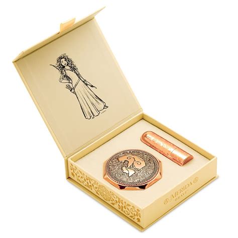 Merida Disney Princess Signature Compact And Lipstick Set By Bésame