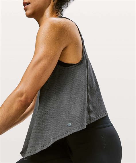 Lululemon To The Beat Tank Lululemon X Soulcycle Heathered Black