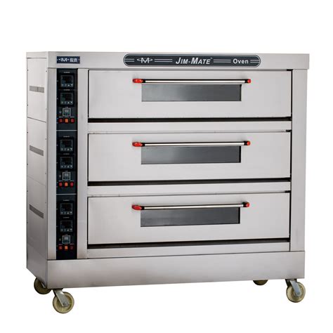 Baking Machine 3 Decks 9 Trays Commercial Electric Deck Oven Electric