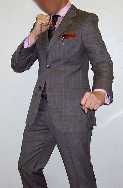 Grey Suit With Pink Shirt And Brown Tie Pink Shirt Men Gray Suit Suits