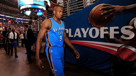 Serge Ibaka Of Oklahoma City Thunder Upgraded To Day To Day With Calf