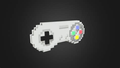 Archivo 3d Snes Pixel Controller・modelo De Impresora 3d Para Descargar