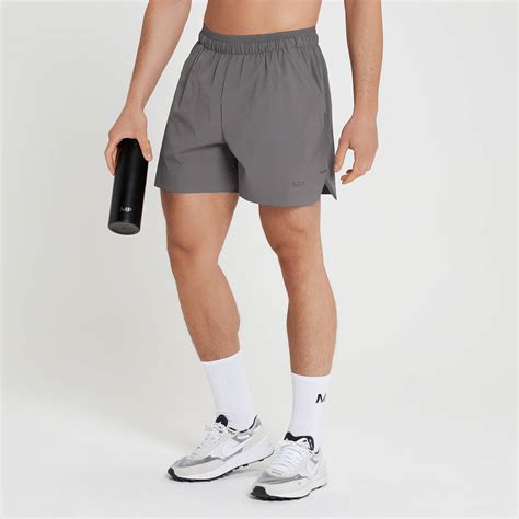 MP Men S Velocity Ultra 5 Shorts Pebble Grey MYPROTEIN