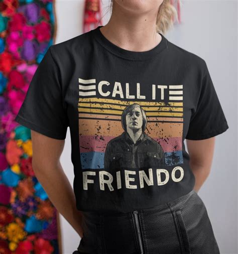 No Country For Old Men Anton Chigurh Call It Friendo Vintage T Etsy