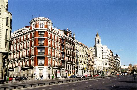 Panorama of Madrid, Spain