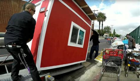 L A Officials Bring The Hammer Down On Tiny Houses For Homeless Kqed