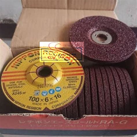 Jual Nippon Resibon Batu Gerinda Poles Inch X X Grinding Wheel