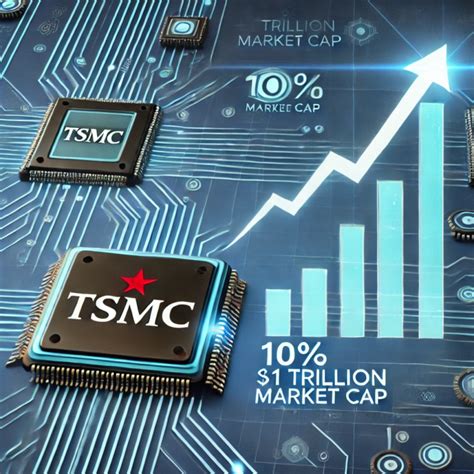 Ai 반도체 시장 휩쓴 Tsmc 주가 10 급등하며 1조 달러 시총 돌파