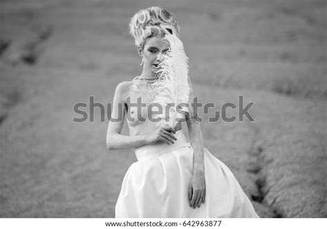 Beautiful Vintage Naked Woman Outdoor Stock Photo Shutterstock