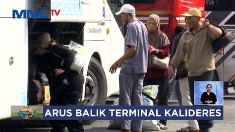 Situasi Terkini Terminal Bus Kalideres Masih Ramai Pemudik Arus Balik