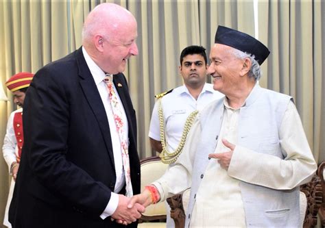 Danish Ambassador Freddy Svane Calls On Maharashtra Governor Mumbai