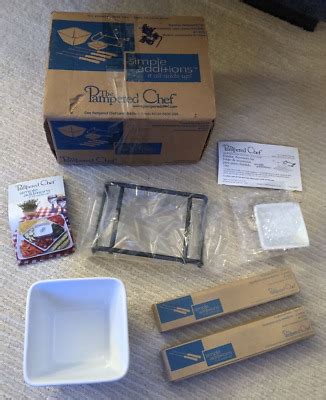 Pampered Chef Simple Additions Fondue Accessory Set Ebay