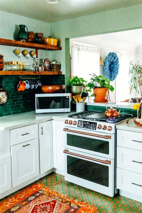 Kitchen Update Complete Justina Blakeney Kitchen Layout Kitchen