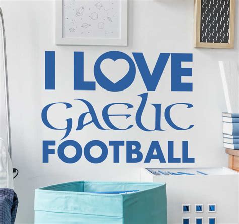 Gaelic Football Wall Sticker Tenstickers