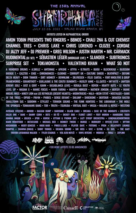 Shambhala Music Festival Lineup