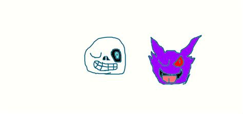 Sans And Gengar By Scizor999 On Deviantart