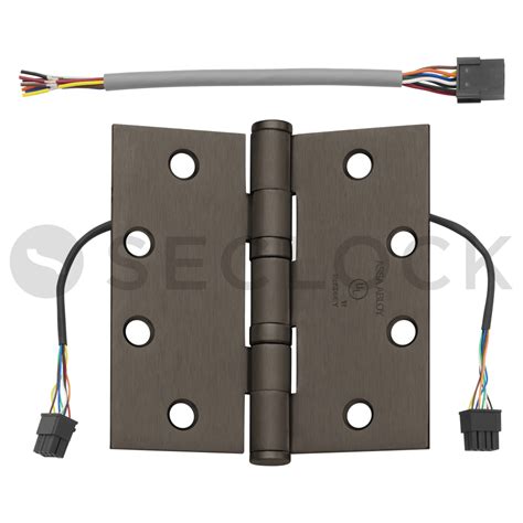 TA2714 4 1 2X4 10B QC8 McKinney Electrified Hinges SECLOCK