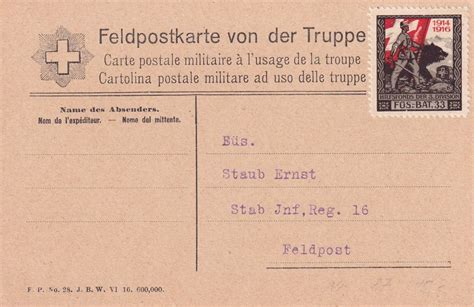 Feldpostkarte Von Der Truppe 1 Weltkrieg Kaufen Auf Ricardo