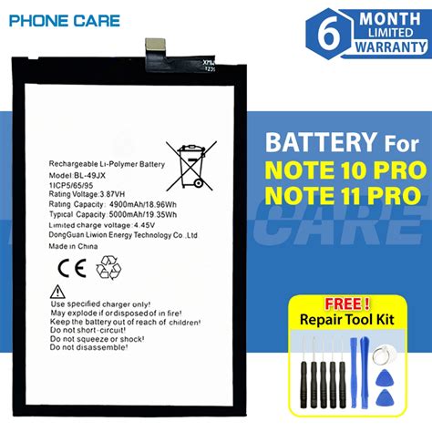 Battery Bateri Bl Jx For Infinix Note Pro X Note Pro X Hot Pro X Hot