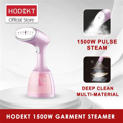 HODEKT Handheld Garment Steamer Iron Steamer Mini Collapsible 1500W