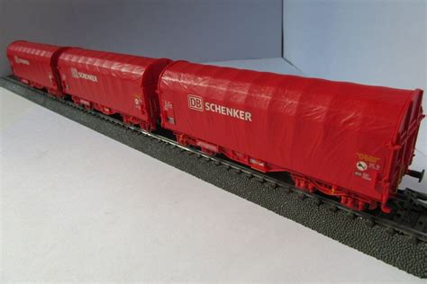 Märklin Schiebeplanwagen Set 3 Wagen Acheter sur Ricardo