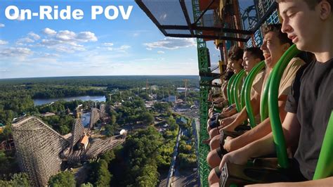 Zumanjaro Drop Of Doom Pov Dueling W Kingda Ka The Worlds Tallest