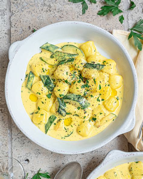 Saffron Gnocchi With Courgette Luna Trapani