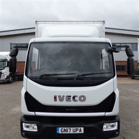 IVECO EUROCARGO 75 160 Eu 6 7 5 TONNE GRP BOX VAN 2017 GN17 UPA