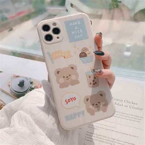 Brown Bear Kawaii IPhone Case FinishifyStore