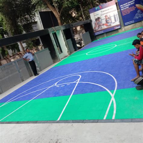 Interlocking Pp Tile Basketball Court Services At Best Price In Pune Interlocking Pp Tile