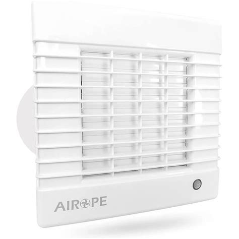 AIROPE AS 100 Mm Ventilateur Extracteur D Air Volet Automatique VMC